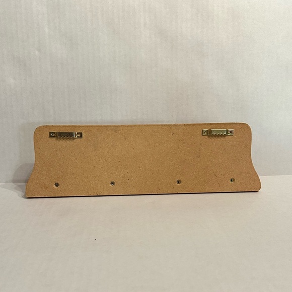 VTG House of Lloyd 4 Peg Christmas Stocking Wooden Hanging Wall Plaque - Picture 3 of 3